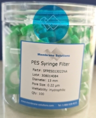 Đầu Lọc Syringe PES SuperPure 0.22μm, 13mm (SFPES013022NA)